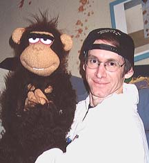 Crank Yankers chimp and Rick Lyon