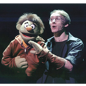 Rick Lyon and Nicky from AVENUE Q
