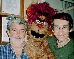 George Lucas, Trekkie Monster and Rick Lyon